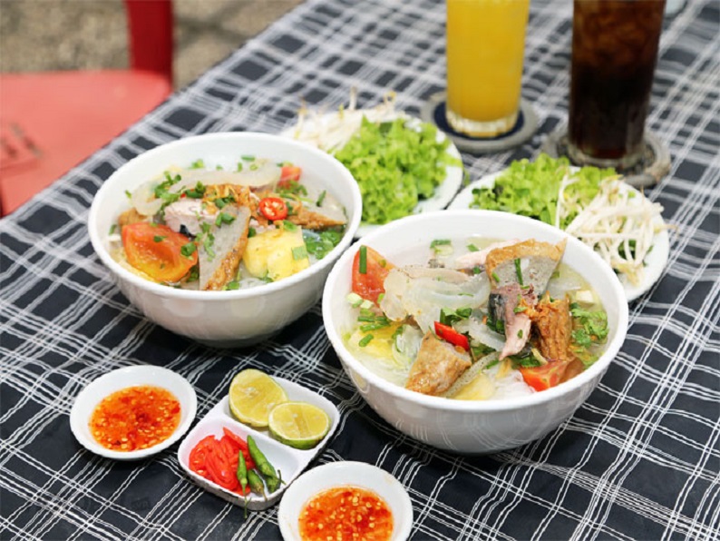 bún cá Nha Trang - đặc sản Kim Biển