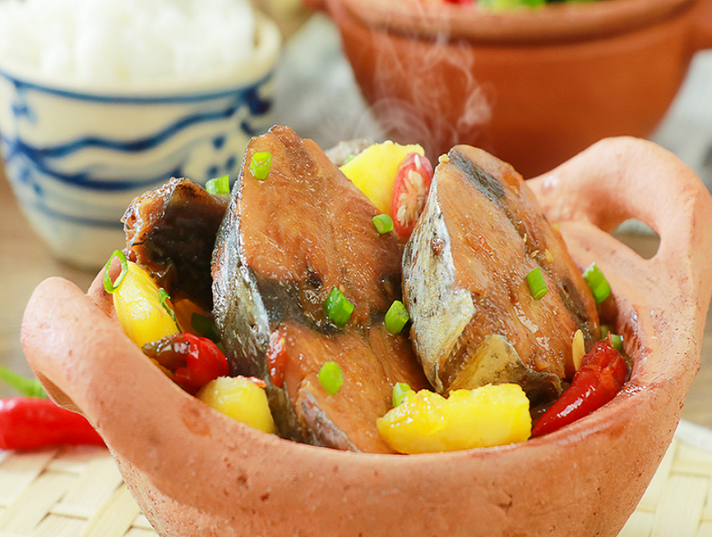 cá ngừ kho thơm Nha Trang - đặc sản Kim Biển